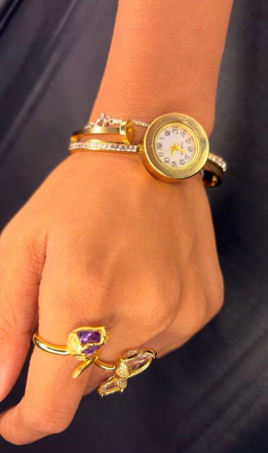 Women's Gold Bracelet Watch