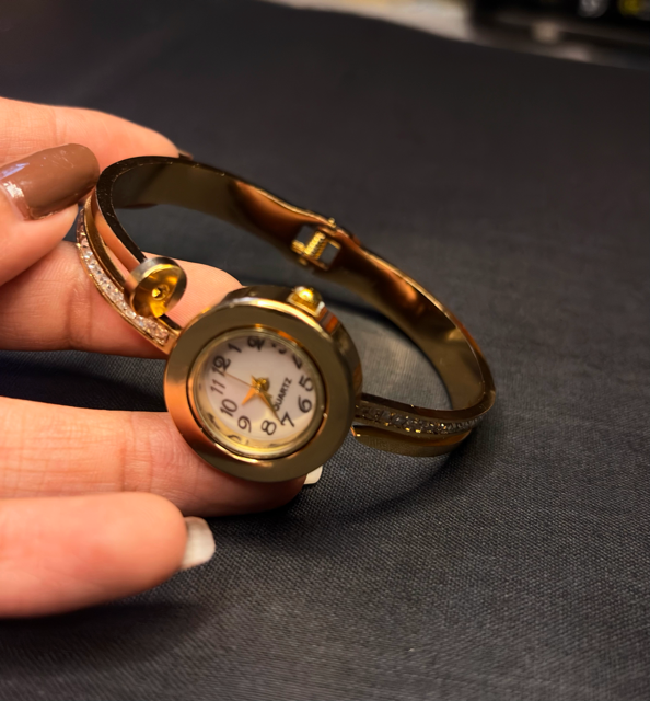 Women's Gold Bracelet Watch